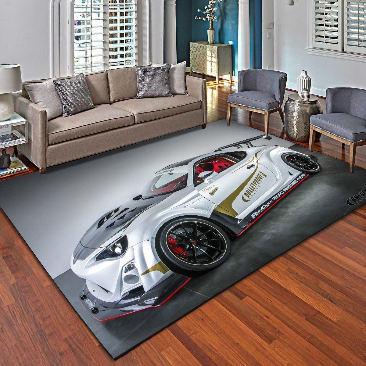 Toyota Area Rug Supercar Living Room Carpet Home Rug Regtangle Carpet Floor Decor Home Decor