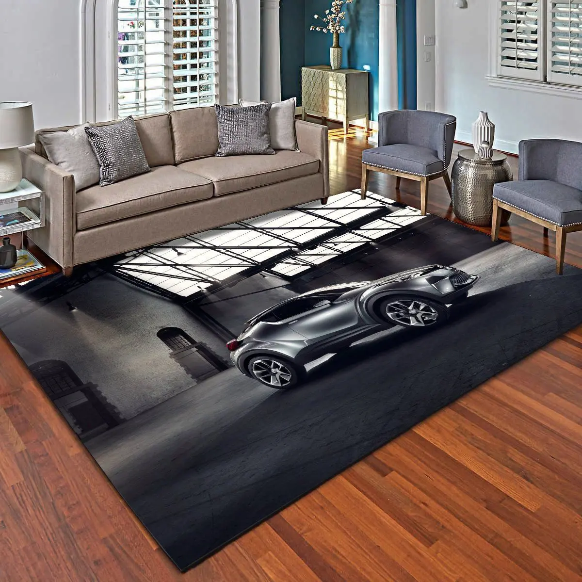 Toyota Area Rugs Supercar Living Room Bedroom Carpet Floor Mat Home Decor Rug Regtangle Carpet Floor Decor Home Decor