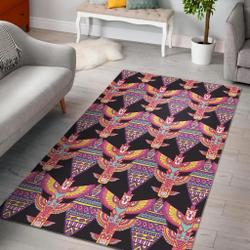 Tribal Aztec Native American Navajo Indians Print Area Rug Living Room Rug Home Decor