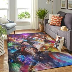 Tropical Palm Leaves Area Rug Living Room Rug Home Decor Carpet