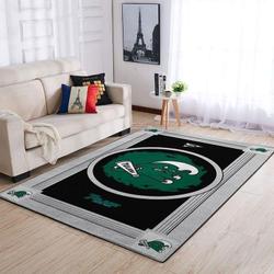 Tulane Green Wave Ncaa Living Room Carpet 200303121 Rug Regtangle 1