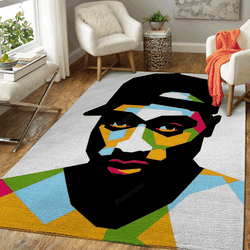 Tupac Celebrities And Music Art For Fans Area Rug Living Room Carpet Rug Regtangle Carpet Floor Decor Home Decor