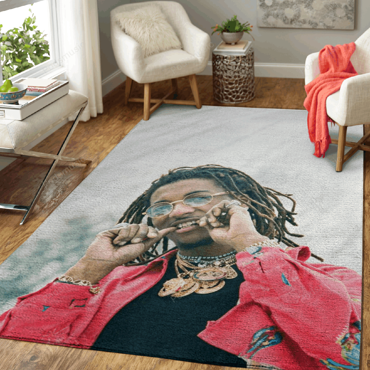 Turich Benjy By Evkoh Music Art For Fans Area Rug Living Room Carpet Rug Regtangle Carpet Floor Decor Home Decor