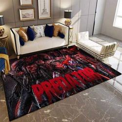Tuxedo Frog Pattern Print Area Rug Living Room Rug Home Decor