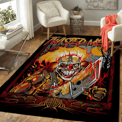 Twisted Metal Music Art For Fans Area Rug Living Room Carpet Rug Regtangle Carpet Floor Decor Home Decor