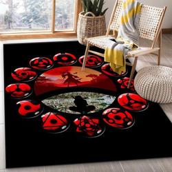 Uchiha Itachi Naruto Anime 3 Area Rug Living Room And Bed Room Rug Rug Regtangle Carpet Floor Decor Home Decor