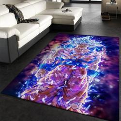 Ultra Instinct Goku Dragon Ball Super Area Rug Living Room And Bed Room Rug Rug Regtangle Carpet Floor Decor Home Decor