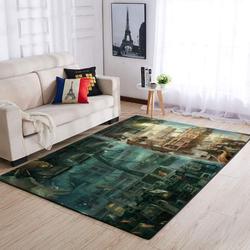 Underwater City Nature Area Rug Living Room Rug Home Decor Floor Decor 190918