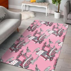 Unicorn Floral Pattern Print Area Rug Living Room Rug Home Decor