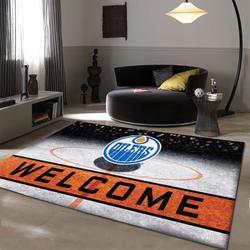 Unicorn Pattern Print Area Rug Living Room Rug Home Decor