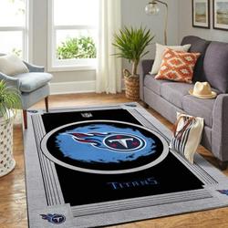 Tennessee Titans NFL Team Logo Carpet 19120729 Home Decor Area Rug Living Room