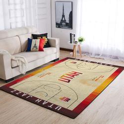 Utah Jazz Area Rug Nba Basketball Living Room Rug Regtangle Carpet V4652