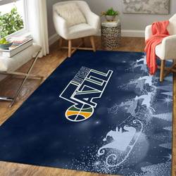 Utah Jazz Area Rug Nba Basketball Living Room Rug Regtangle Carpet V4654