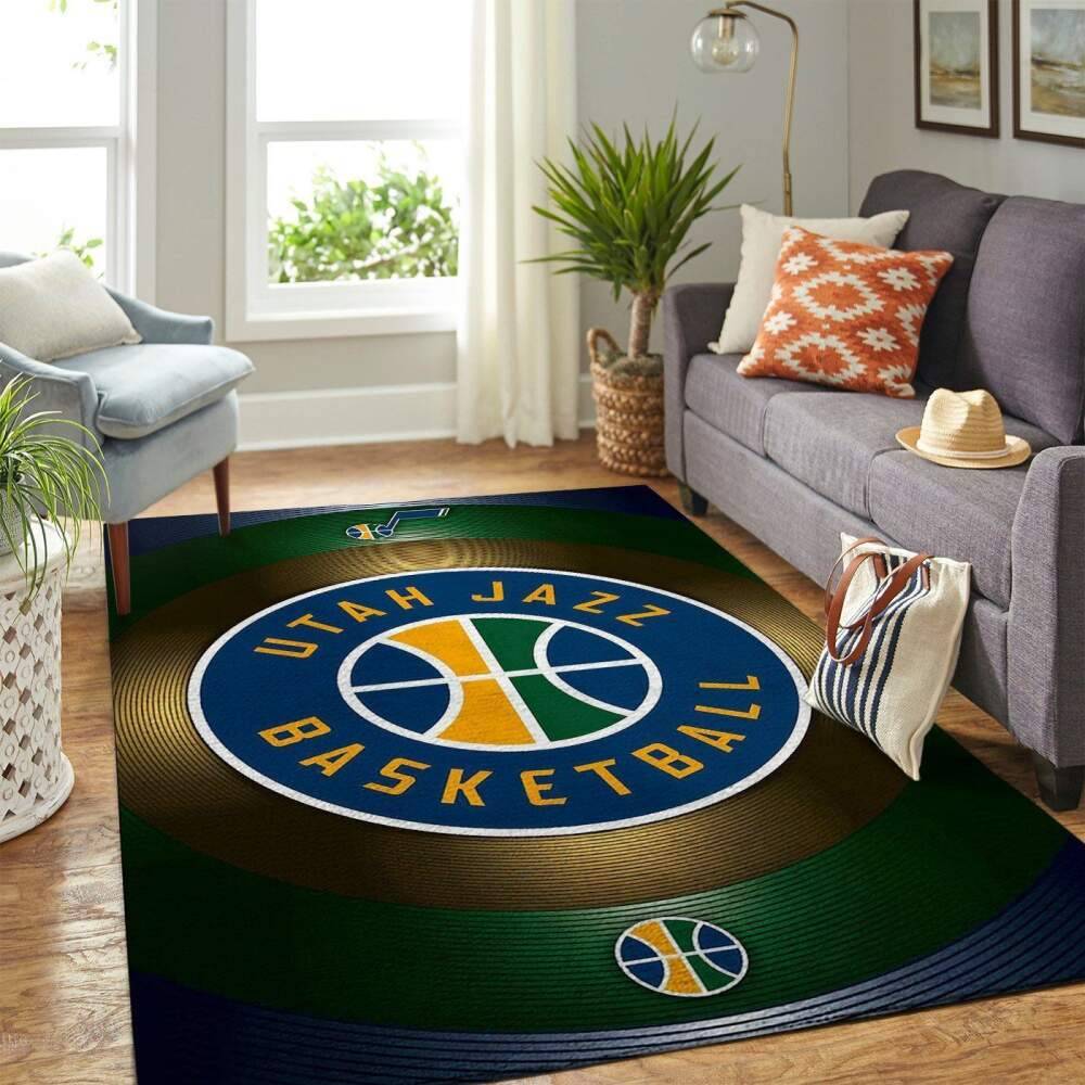 Utah Jazz Nba Area Rugs Living Room Carpet Sports Rug Regtangle Carpet