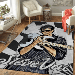 Vai Music Steve Vai Art Art For Fans Area Rug Living Room Carpet Rug Regtangle Carpet Floor Decor Home Decor