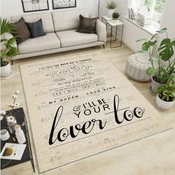 Van Morrison Area Rug Living Room Rug Home Decor Home Decor Bedroom Living Room Decor