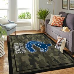 Vancouver Canucks Area Rugs Nhl Hockey Living Room Carpet Team Logo 20030481 1
