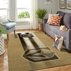 Vegas Golden Knights Nhl Area Rugs Living Room Regtangle Carpet