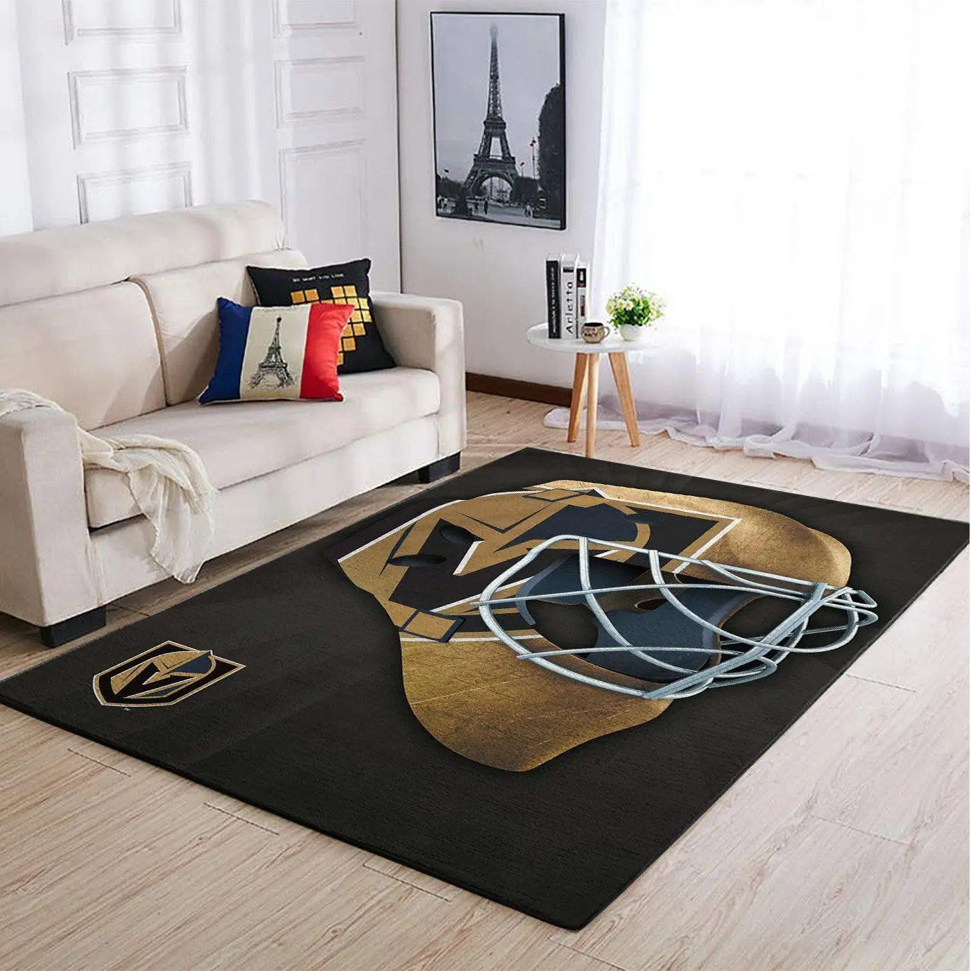 Vegas Golden Knights Nhl Style Living Room Carpet Sports Rug Regtangle Carpet