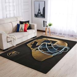 Vegas Golden Knights Nhl Style Living Room Carpet Sports Rug Regtangle Carpet