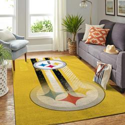 Pittsburgh Steelers NFL Living Room Rug Room Carpet Sport
