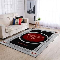 Virginia Tech Hokies Ncaa Football Basketball Living Room Carpet 200303124 1