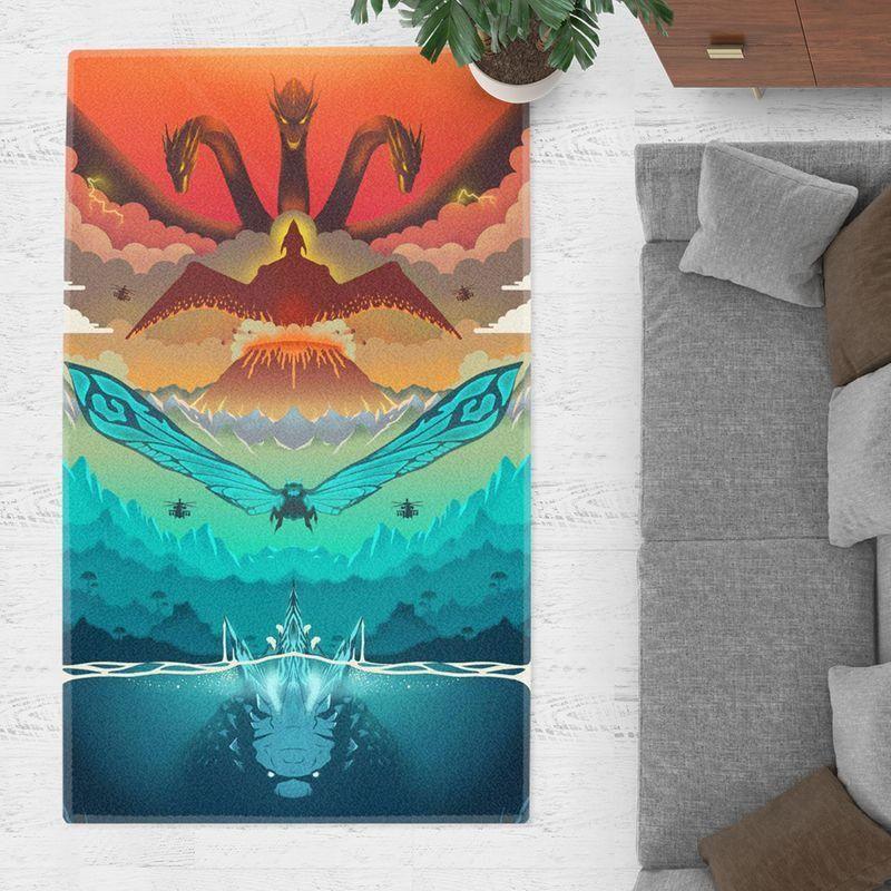 Vitrais Inspirados Em Senhor Dos Aneis Area Rug Living Room Rug Home Decor Home Decor Bedroom Living Room Decor