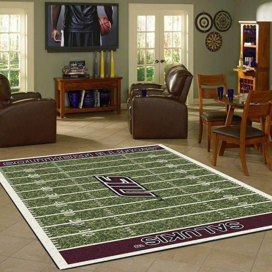 Southern Illinois Salukis Home Decor Carpet Rug Living Room 20030482