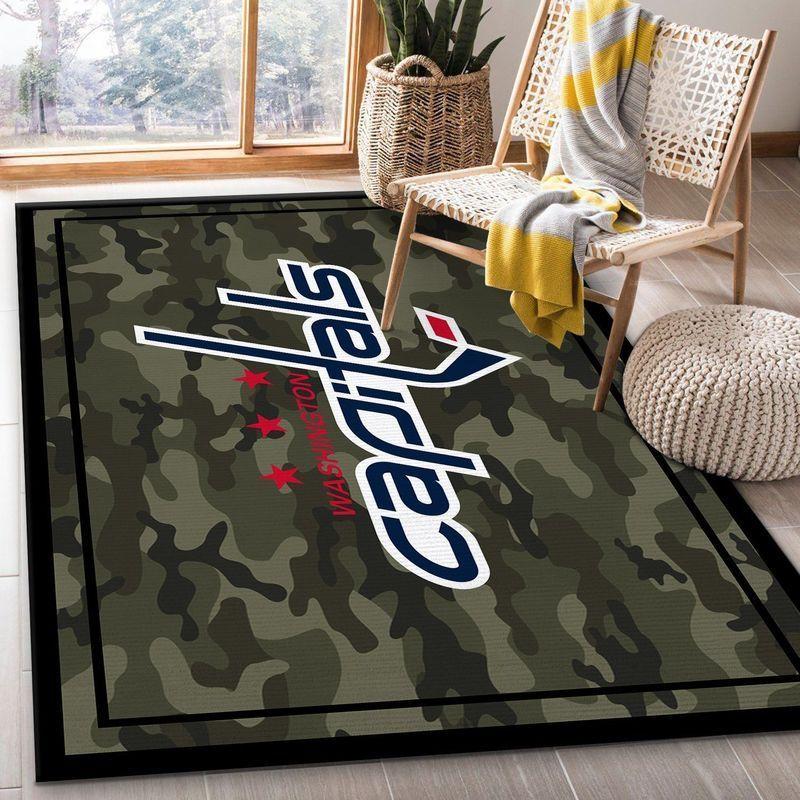 Washington Capitals Nhl 2 Area Rug Living Room Bedroom Rug Rug Regtangle Carpet