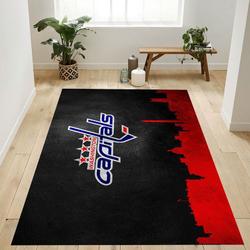 Washington Capitals Nhl 3 Area Rug Living Room Bedroom Rug Rug Regtangle Carpet