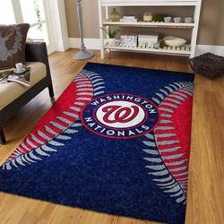 Washington Nationals Area Rug Living Room Rug Mlb Team Logo Rug V4244