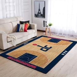 Washington Wizards Rug Nba Basketball Living Room Rug Regtangle Carpet V4249