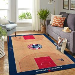 Washington Wizards Court Area Rug Nba Carpet Living Room Regtangle Carpet