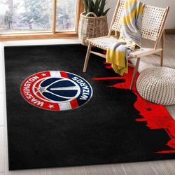 Washington Wizards Nba 1 Area Rug Living Room Bedroom Rug Regtangle Carpet