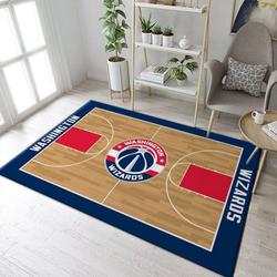 Washington Wizards Nba 5 Area Rug Living Room Bedroom Rug Regtangle Carpet