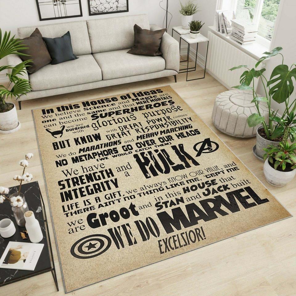 We Do Marvel Area Rugs Movies Bedroom Living Room Carpet Home Rug Regtangle Carpet Floor Decor Home Decor