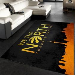 We The North Nba Team Logo Area Rug Living Room And Bedroom Rug Us G