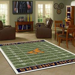 West Virginia Mountaineers Carpet Living Room Rug Rectangle Carpet V17226
