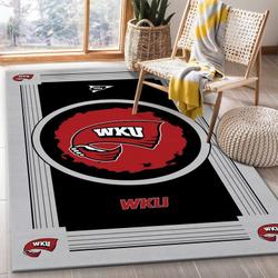 Western Kentucky Hilltoppers Ncaa 1 Living Room Bedroom Rug Regtangle Carpet 1