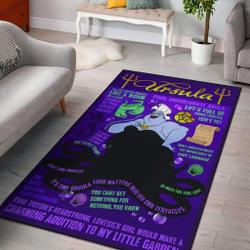 Ursula The Little Mermaid Disney Rug Area Rug Living Room Smwc190827 Ofd