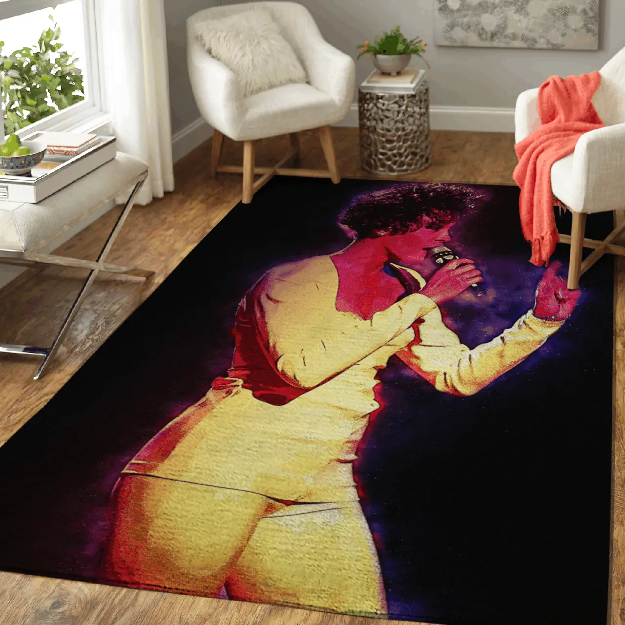 Whitney Houston Learning To Love Your Self Art Area Rug Area Rug Living Room Carpet Rug Regtangle Carpet Floor Decor Home Decor
