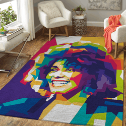 Whitney Houston Music Pop Art Area Rug Area Rug Living Room Carpet Rug Regtangle Carpet Floor Decor Home Decor