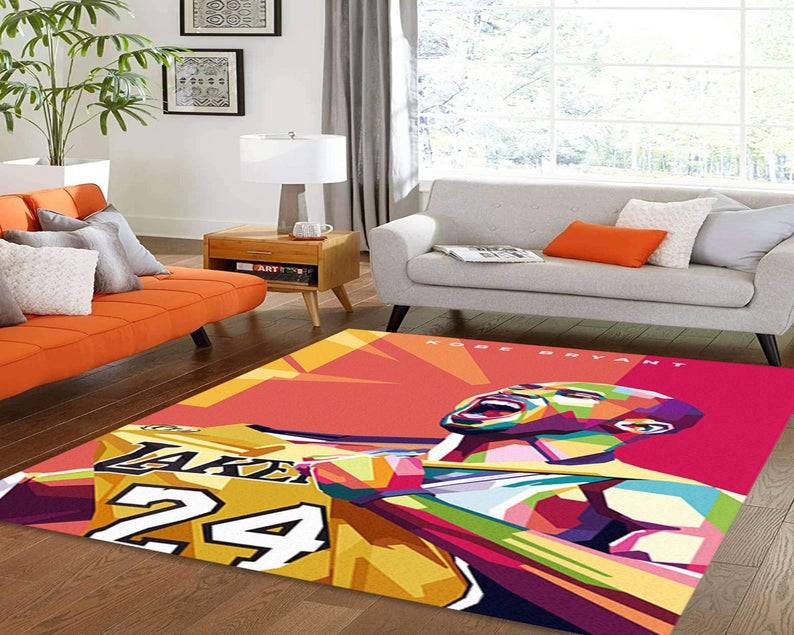 NBA Area Rug Living Room Rug Home Decors Living Room Carpet Floor Decor The Us Decor