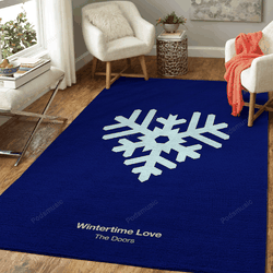 Wintertime Love Music Art For Fans Area Rug Living Room Carpet Rug Regtangle Carpet Floor Decor Home Decor