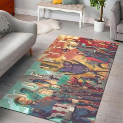 Witch Design Rug Graffiti Rug Kids Room Rug Floor Rug Salon Rug Modern Rug Art Deco Rug Area Rug Popular Rug