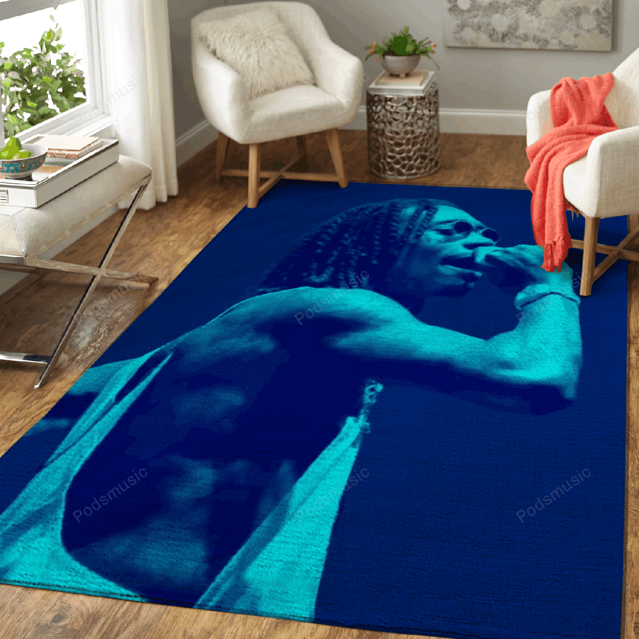 Wiz Khalifa Vintage Music Vintage Art For Fans Area Rug Living Room Carpet Rug Regtangle Carpet Floor Decor Home Decor