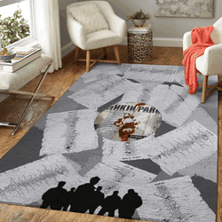 W&M 11 Words And Music Art For Fans Area Rug Living Room Carpet Rug Regtangle Carpet Floor Decor Home Decor