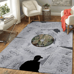 W&M 3 Words And Music Art For Fans Area Rug Living Room Carpet Rug Regtangle Carpet Floor Decor Home Decor