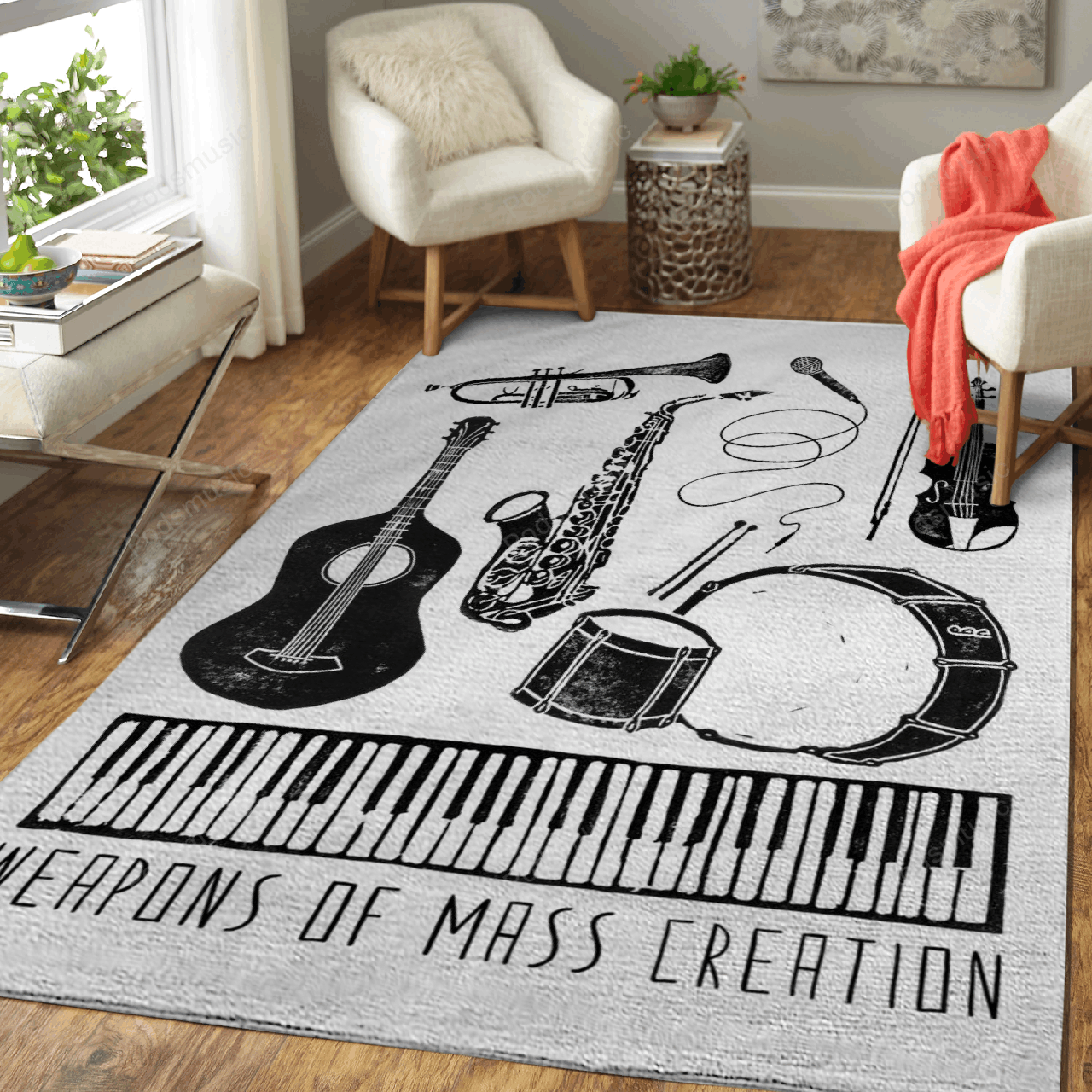 Womc Music Weapons Of Mass Creation Art For Fans Area Rug Living Room Carpet Rug Regtangle Carpet Floor Decor Home Decor