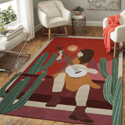 Women In Music 8 Women In Music Art For Fans Area Rug Living Room Carpet Rug Regtangle Carpet Floor Decor Home Decor